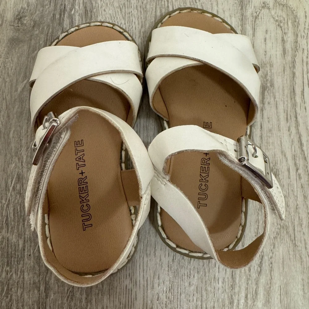 Tucker + Tate Kids White Sandals